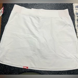 Cream Skort, New With Tags
